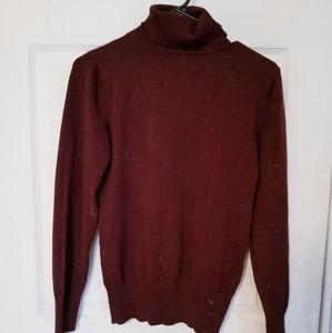 Red Turtle Neck Sweater